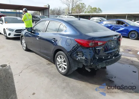2015 Mazda Mazda3 I Grand Touring z USA, uszkodzony, nr VIN 3MZBM1W76FM195046